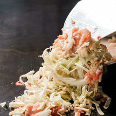 明太もちチーズ　もんじゃ