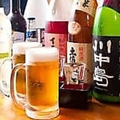 種類豊富なドリンクメニューと飲み放題コース♪