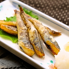 目ひかりの塩焼き