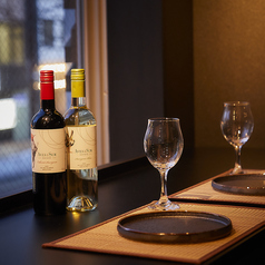 景色を眺めながらくつろげるカウンターです。