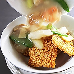 海鮮おこげ