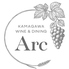 KAMAGAWA WINE&DINING Arc アルクのロゴ