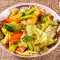 料理メニュー写真&nbsp;ベジタブルチョップシー(スリランカ式中華ふう野菜炒め)