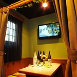 ダークトーンを基調としたスタイルリッシュな店内♪改装してお洒落に♪