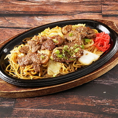 鉄板ジンギスカン焼そば