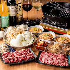 ジンギスカン 羊頓堀のコース写真