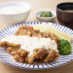 黒酢あんのチキン南蛮定食