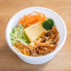 【Ｃ弁当】 桜海老と菜の花のかき揚げ天丼