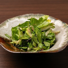 セロリと塩昆布のあっさり和え