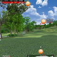 リアルゴルフのゴルフコースは、最先端の3Dグラフィックスエンジンを用いたFull 3Dで制作されているので、フィールドでのプレー感覚をそのまま楽しめます。