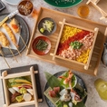 様々な蒸し料理やお造り、和牛ステーキなど、質の高いお料理が並ぶコース料理。予算に合わせて飲み放題付でご利用いただけます。
