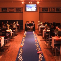 ＷＤ2次会やＰＡＲＴＹに◎レイアウトも、自由自在です