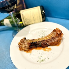 平日限定　スペアリブとペアリング赤ワイン