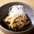 料理メニュー写真&nbsp;鶏皮ポン酢
