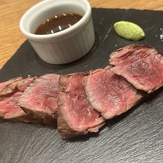 赤身肉！牧草牛のサガリステーキ