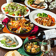 スパニッシュイタリアン アルバ 北新地店のコース写真