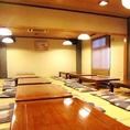 大人数での貸切も可能です！ご家族の集まりや歓送迎会、忘新年会にもご利用いただけます！お気軽にお問い合わせください！