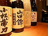 日本酒・焼酎も数そろえています。
