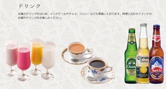 ラッシーやチャイなど食後やティータイムにも◎