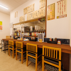 おひとり様でも◎カウンター席