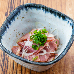 葱タン塩レモン和え
