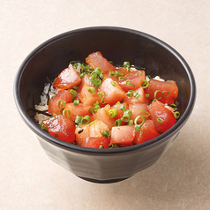 そば・小びんちょう漬け丼