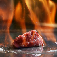 鉄板で最高のお肉を