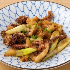 【魚料理】いか下足バター醤油炒め
