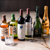 お肉に合うワインとシャンパンを厳選