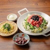 【当店名物】国産牛のしじみ炊き肉で旨味の融合を体感！