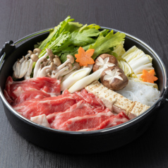 延寿牛コウネのすき焼き（牡蠣なし）