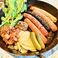 ソーセージ 5種盛り