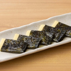 【酒場料理】味なのりチーズ/チーズの細春巻