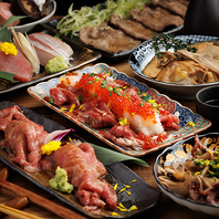 各種宴会・飲み会に！飲み放題付コース4000円～