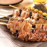 自慢の焼鳥をお楽しみください！