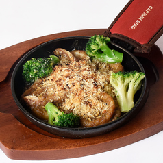 イカのガーリックパン粉焼き