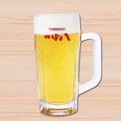 アサヒスーパードライ樽生ビール（大ジョッキ）