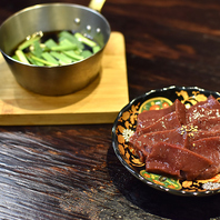 逸品メニューも豊富