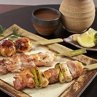 大きめサイズの焼き鳥が自慢!!