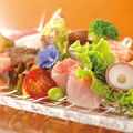 料理メニュー写真 海鮮のカルパッチョ　サラダ仕立て