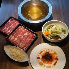 鉄板ステーキ&馬しゃぶ FUTABA 二巴のコース写真