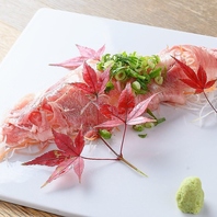 地元ならではの食材を使用した逸品