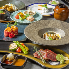 魚 寿司 肉 KYOUEN キョウエン 磨屋町本店のコース写真