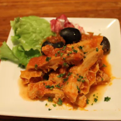 トリッパのプッタネスカ煮