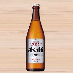 アサヒスーパードライ　ビンビール（中瓶）