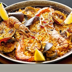 魚介のパエリァ　アリカンテ風　Paella Alicantina