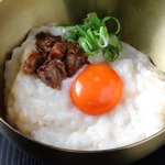 究極の卵かけご飯はお肉とマッチします♪