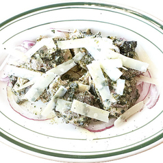 燻製カツオの大葉ジェノベーゼ