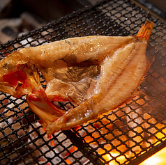 名物　北海道網走産　きんき塩焼き