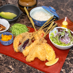 うなぎと串揚げ 食彩房 あさふじ厨's 浜松駅前店のおすすめランチ2